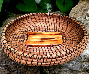 Basket by June Ludwick | www.labyrinthartsfestival.org