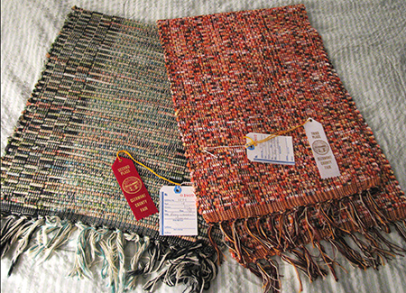 Weaving by Laura Osborn-Coffey and Lisa Ann Fields | www.labyrinthartsfestival.org