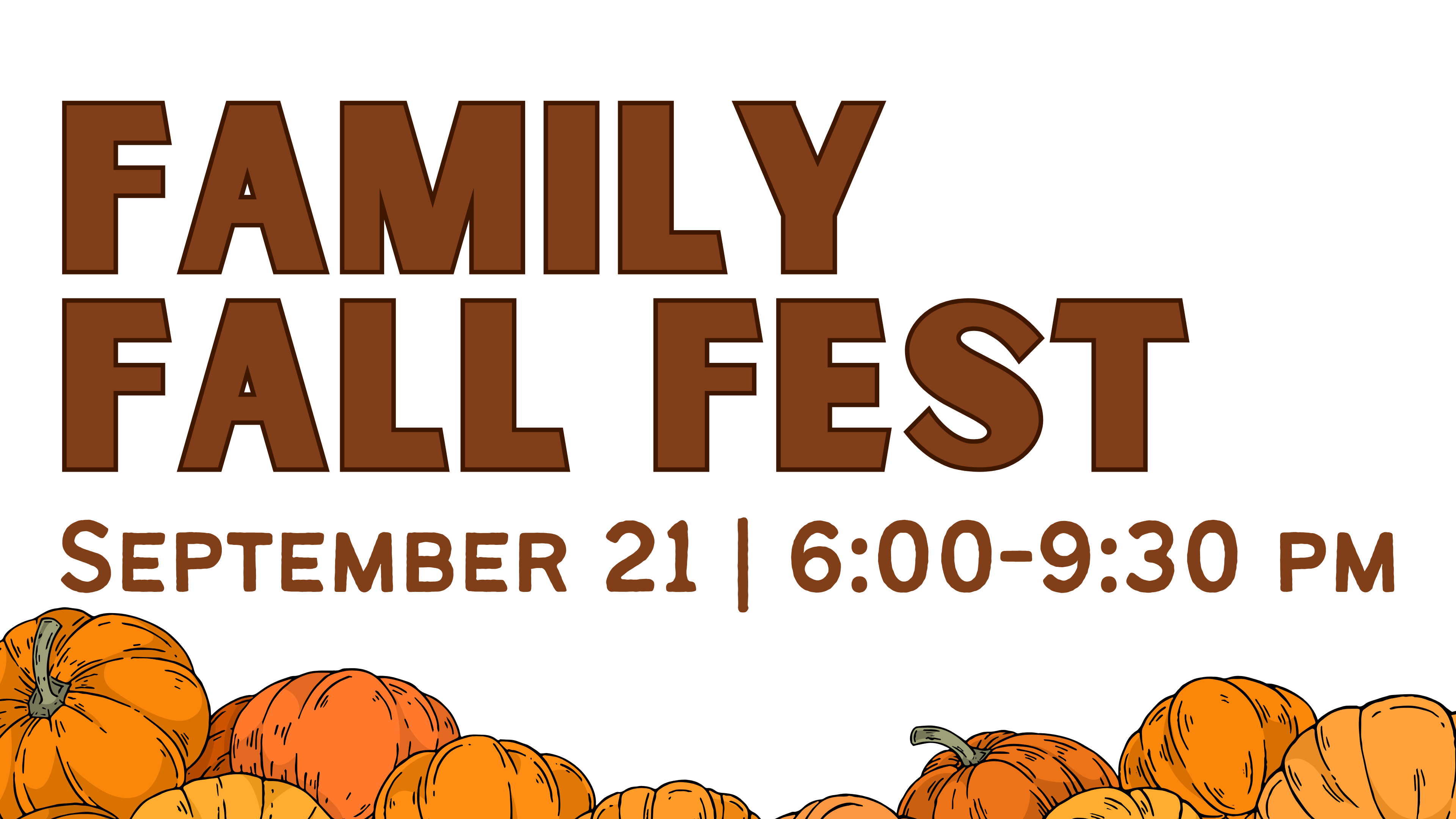 Enjoy the Family Fall Fest and Annual Auction, September 21, 2024