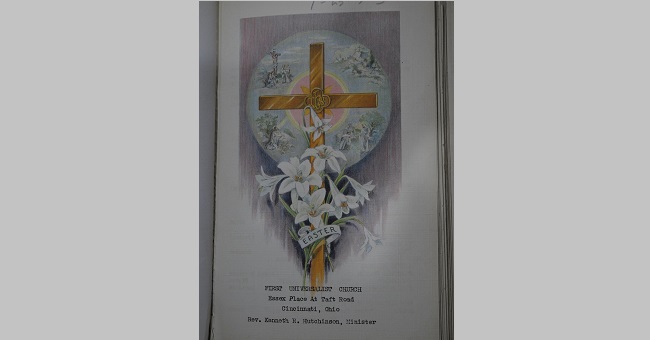 Easter Church Service of 1943