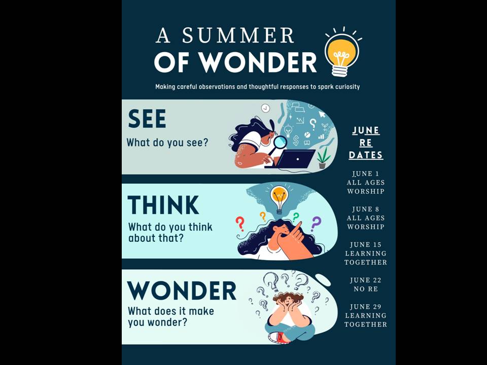 Kids’ RE for June 2025