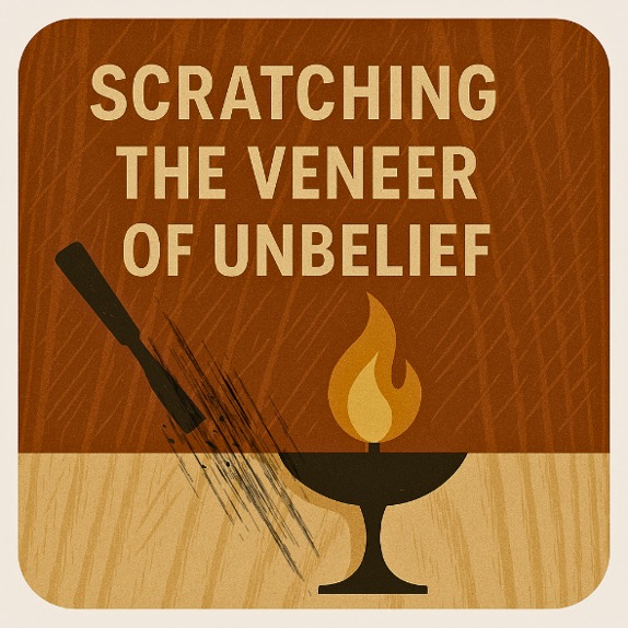 “Scratching the Veneer of Unbelief”
