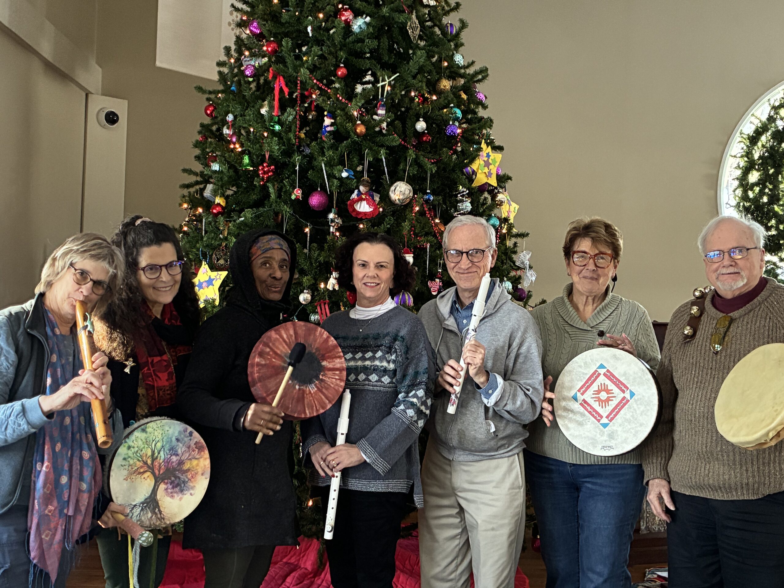 Native American Style Flute and Drum Circle